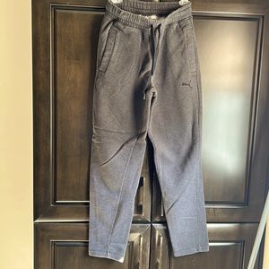 w Puma fleece lined joggers, unisex